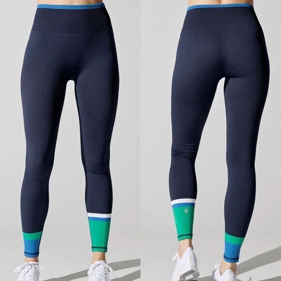 Sweaty Betty Athlete 7/8 Seamless Workout Leggings - Women’s US S (4-6) - Picture 1 of 9